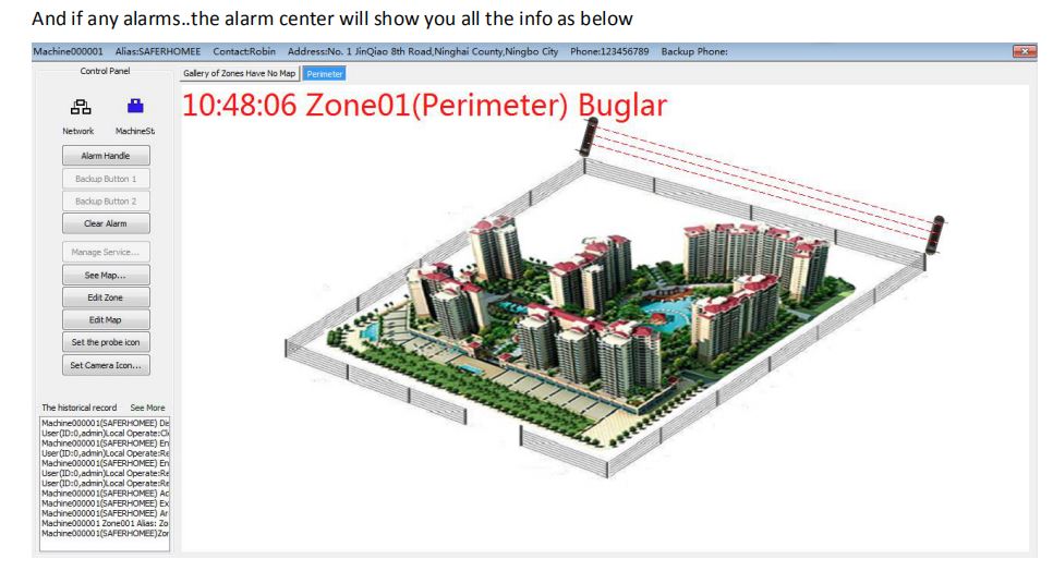 (image for) Commercial Burglar Alarm System